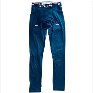 CCM Hockey Compression Pants. Youth Ice Roller Inline Cup Pants.